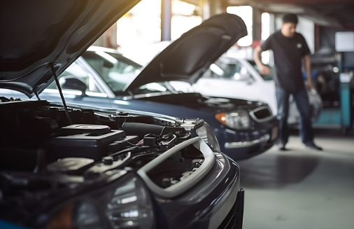 Car Getting Maintenance